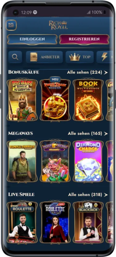 RichRoyal Casino Android